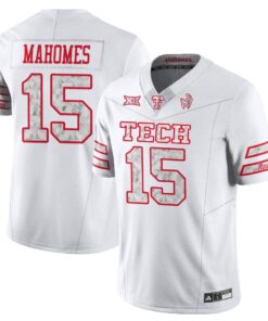 Alternative view of Texas Tech Football “GalvanICED” Jersey - All Stitched