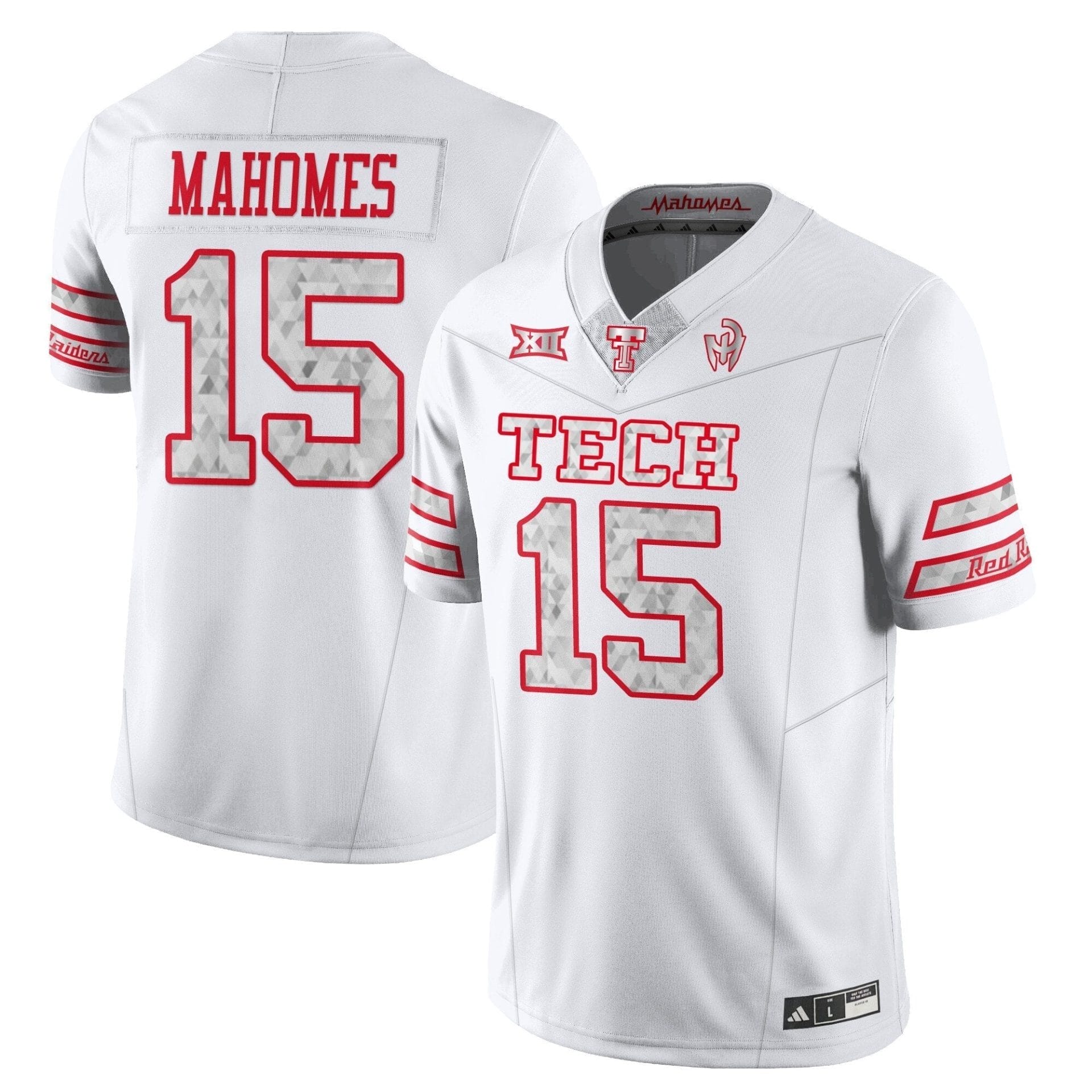 Texas Tech Football “GalvanICED” Jersey - All Stitched 2 Texas Tech Football “GalvanICED” Jersey - All Stitched - Image 2