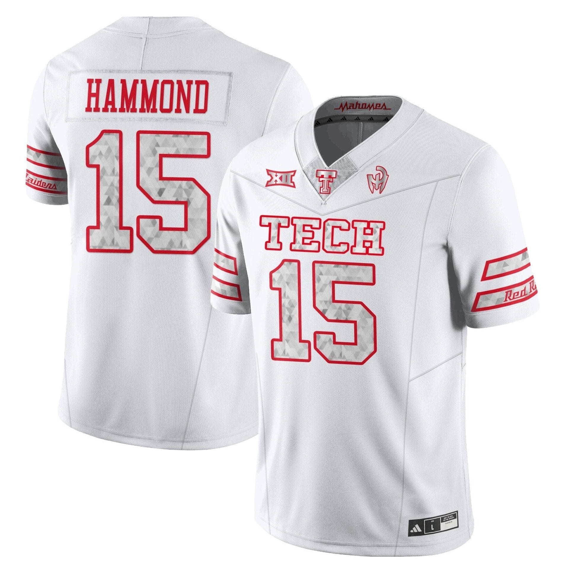 Texas Tech Football “GalvanICED” Jersey - All Stitched 3 Texas Tech Football “GalvanICED” Jersey - All Stitched - Image 3