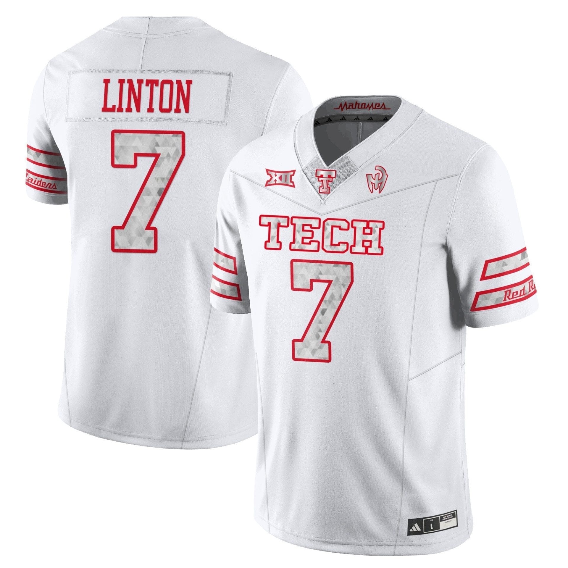 Texas Tech Football “GalvanICED” Jersey - All Stitched 4 Texas Tech Football “GalvanICED” Jersey - All Stitched - Image 4