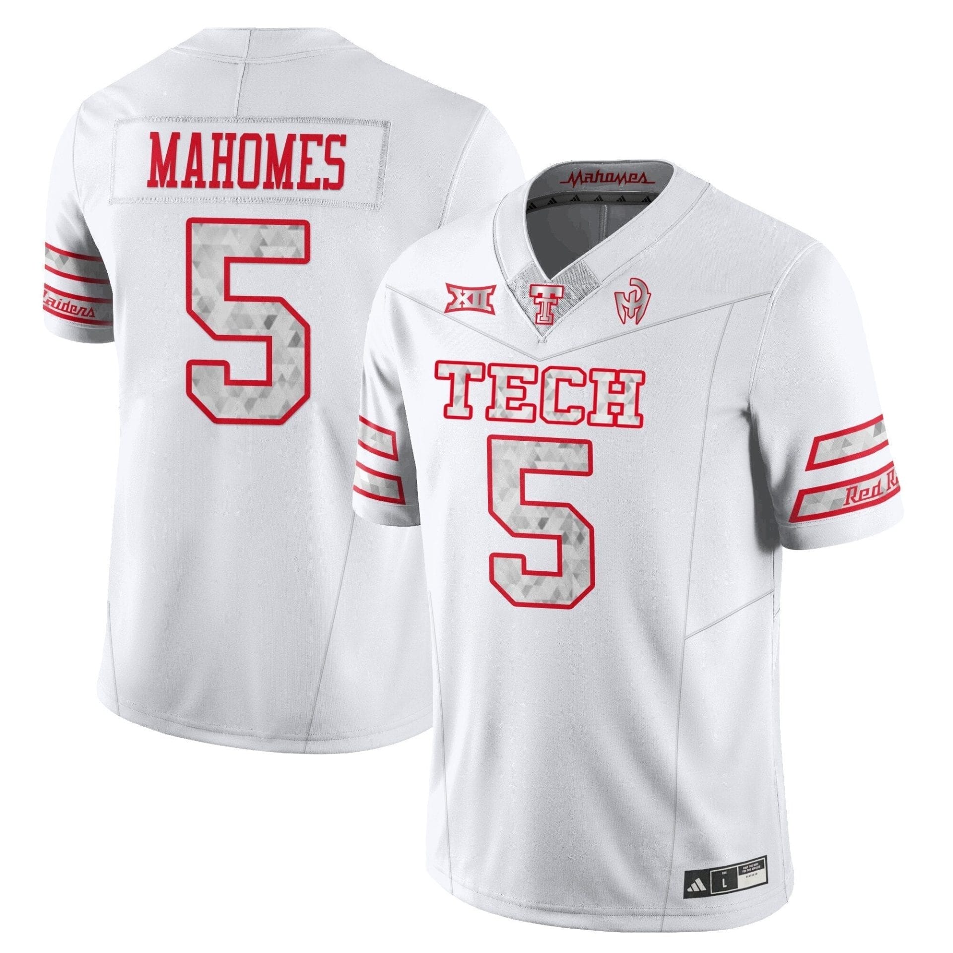 Texas Tech Football “GalvanICED” Jersey - All Stitched 5 Texas Tech Football “GalvanICED” Jersey - All Stitched - Image 5