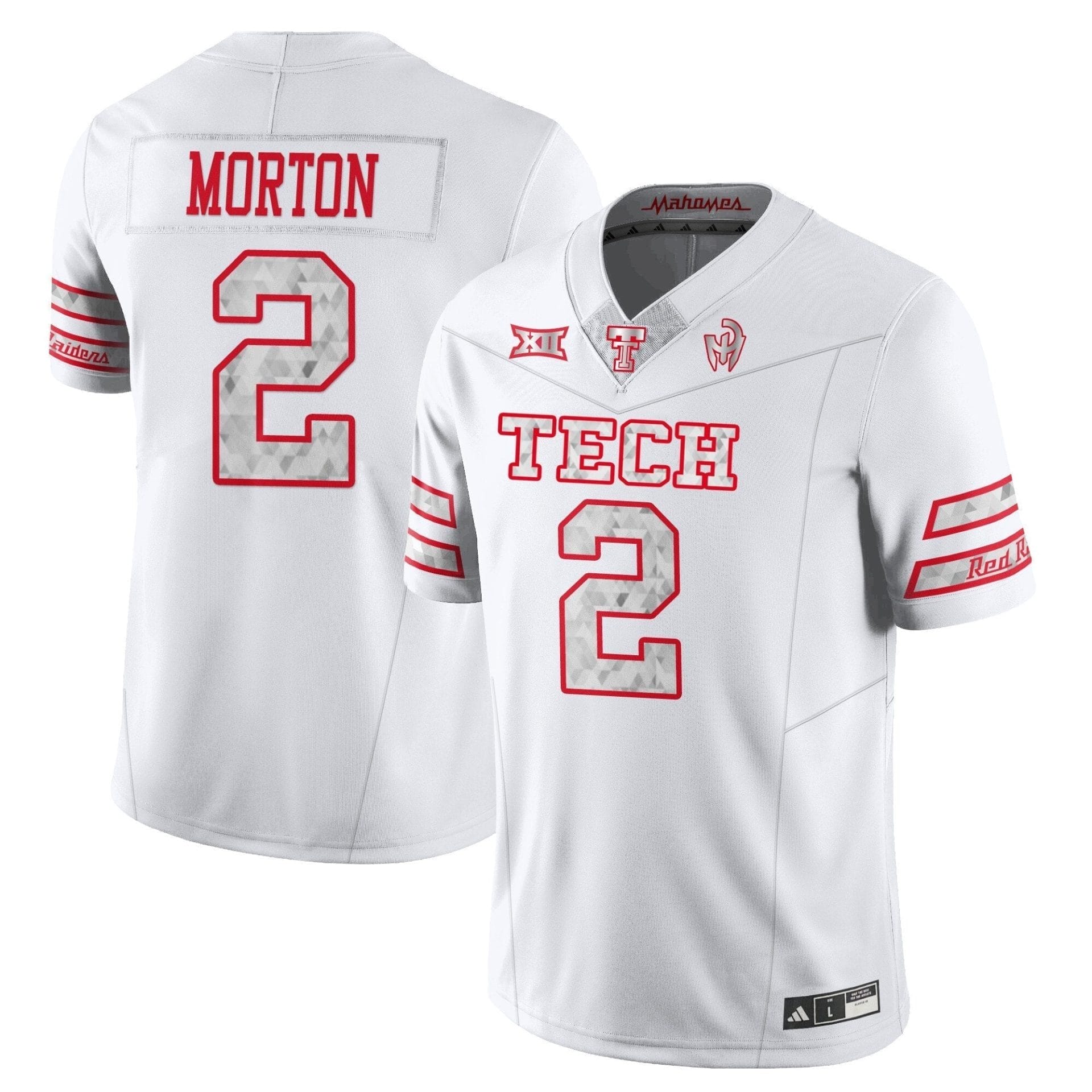 Texas Tech Football “GalvanICED” Jersey - All Stitched 6 Texas Tech Football “GalvanICED” Jersey - All Stitched - Image 6