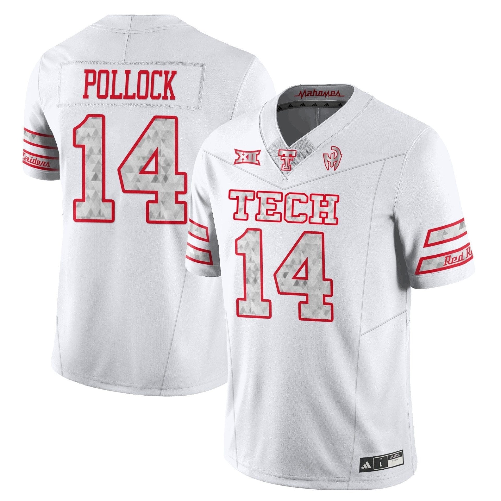 Texas Tech Football “GalvanICED” Jersey - All Stitched 7 Texas Tech Football “GalvanICED” Jersey - All Stitched - Image 7