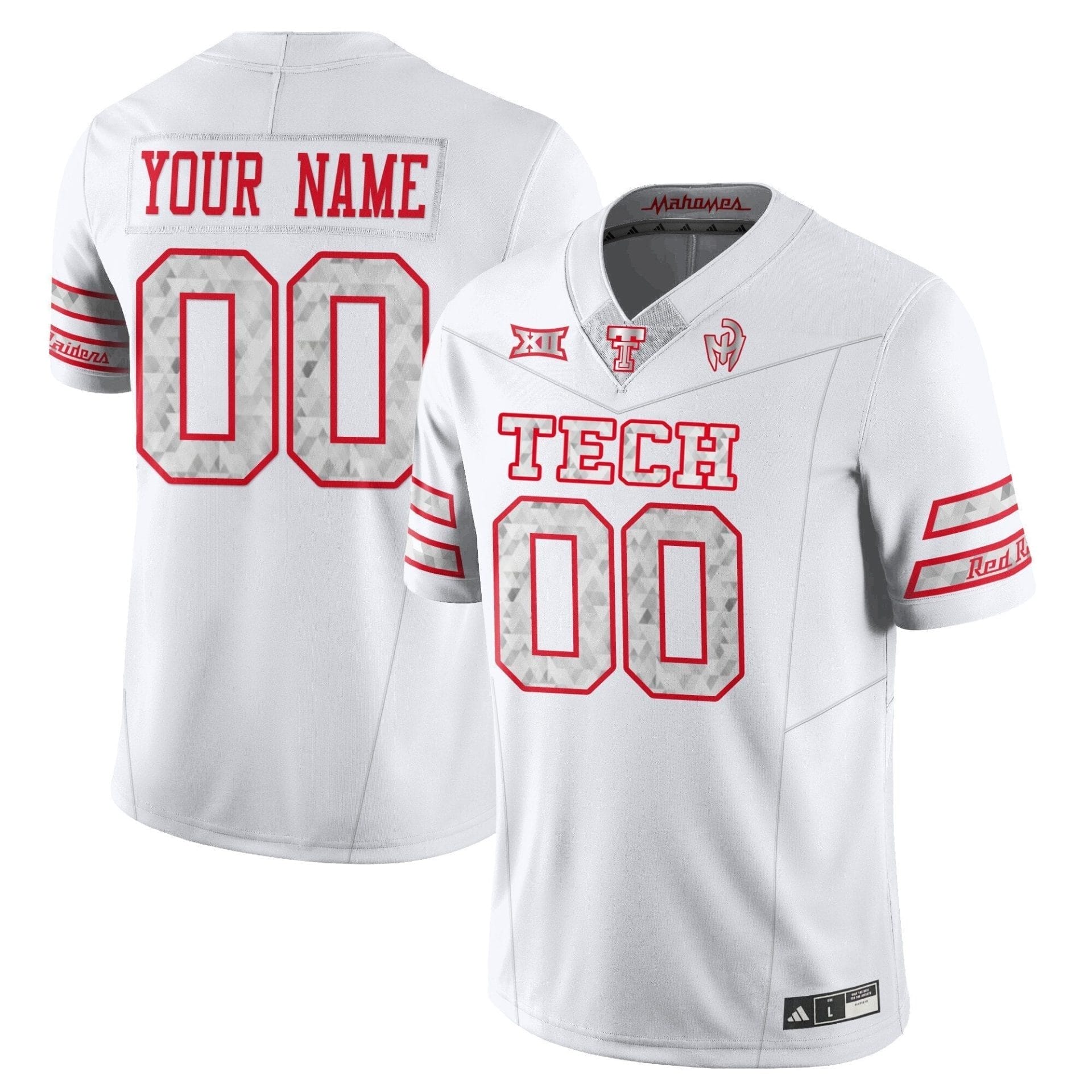 Texas Tech Football “GalvanICED” Custom Jersey - All Stitched 1 Texas Tech Football “GalvanICED” Custom Jersey - All Stitched