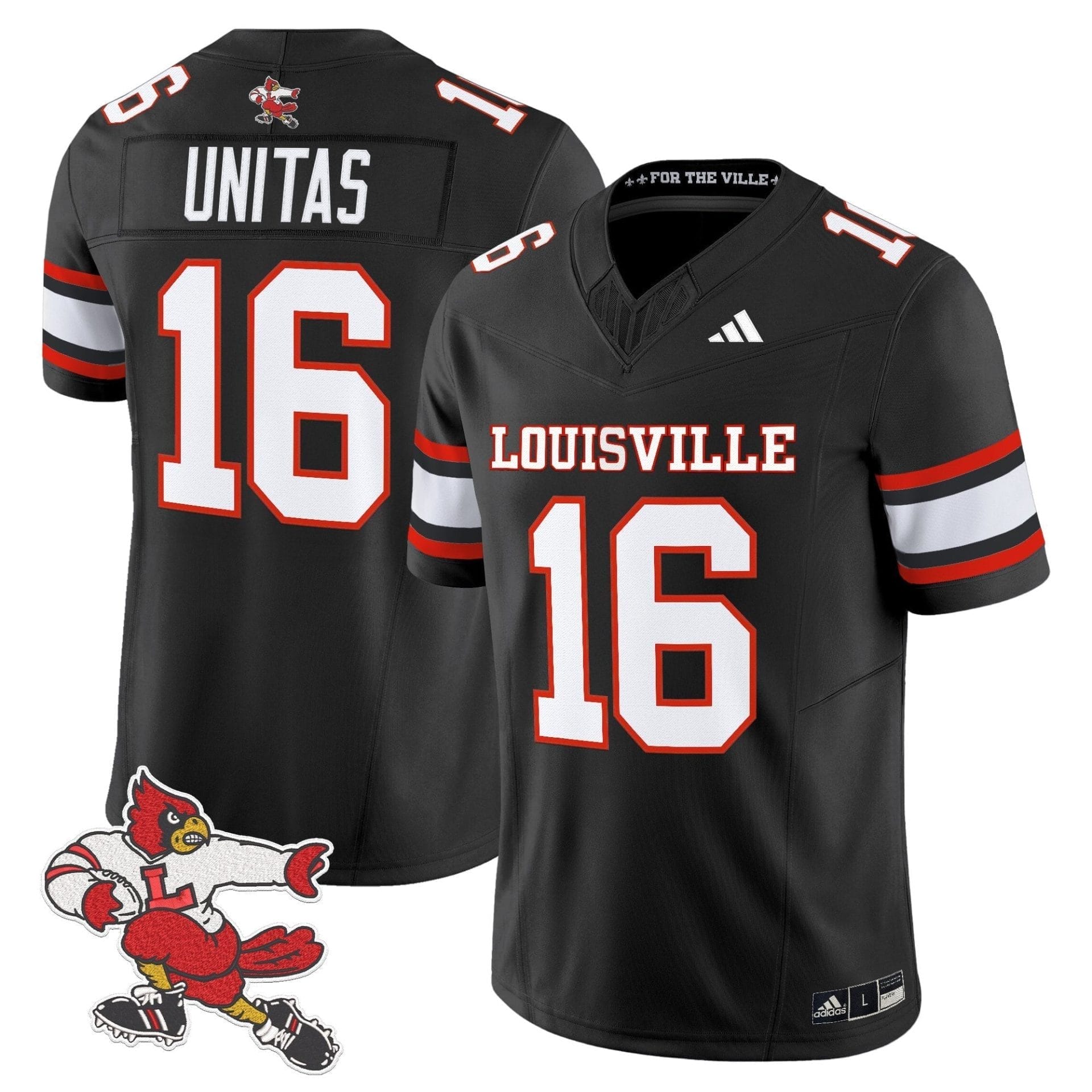 Louisville Cardinals '1980s Throwback' Vapor Limited Jersey - All Stitched 46 Louisville Cardinals '1980s Throwback' Vapor Limited Jersey - All Stitched - Image 46