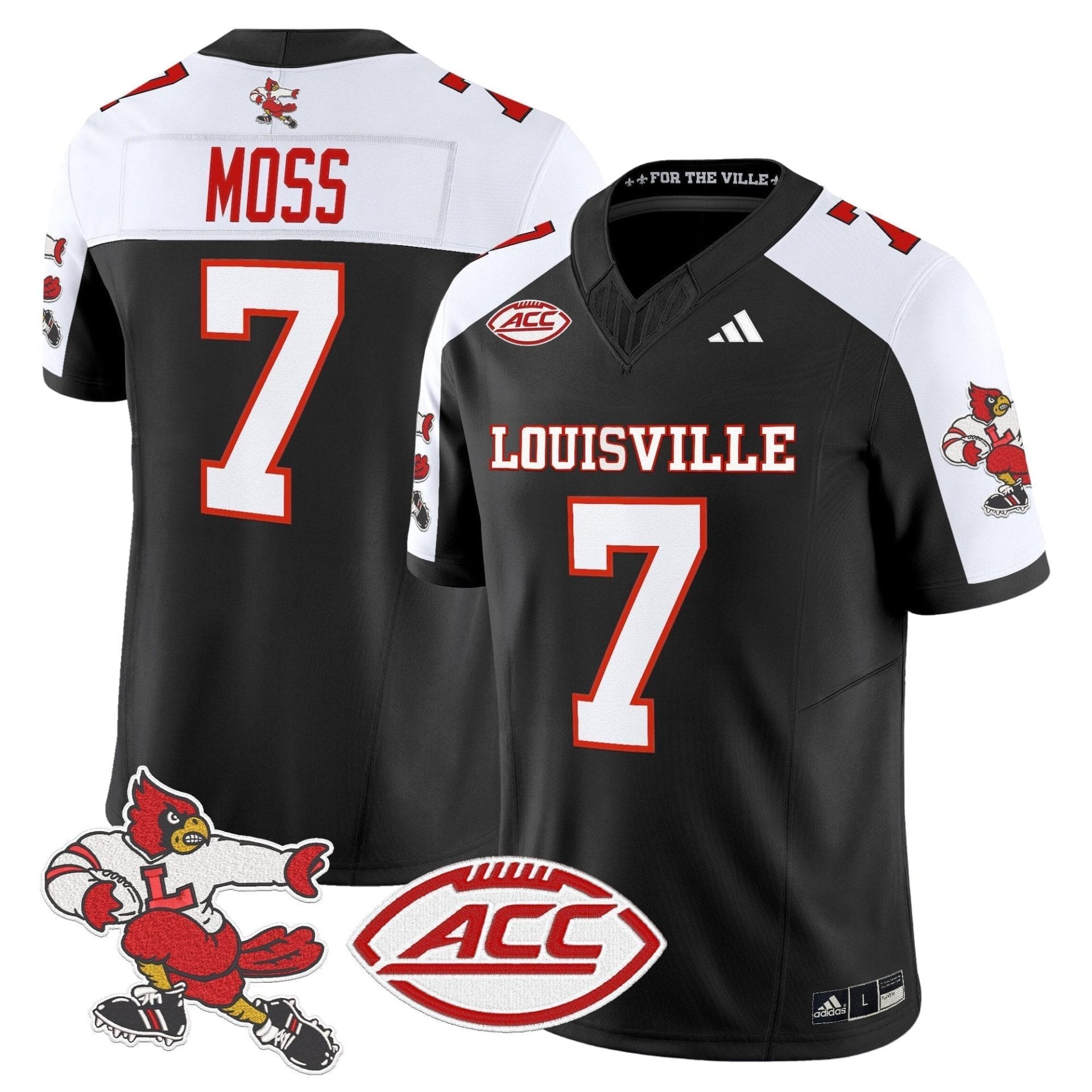 Louisville Cardinals '1980s Throwback' Vapor Limited Jersey - All Stitched 14 Louisville Cardinals '1980s Throwback' Vapor Limited Jersey - All Stitched - Image 14