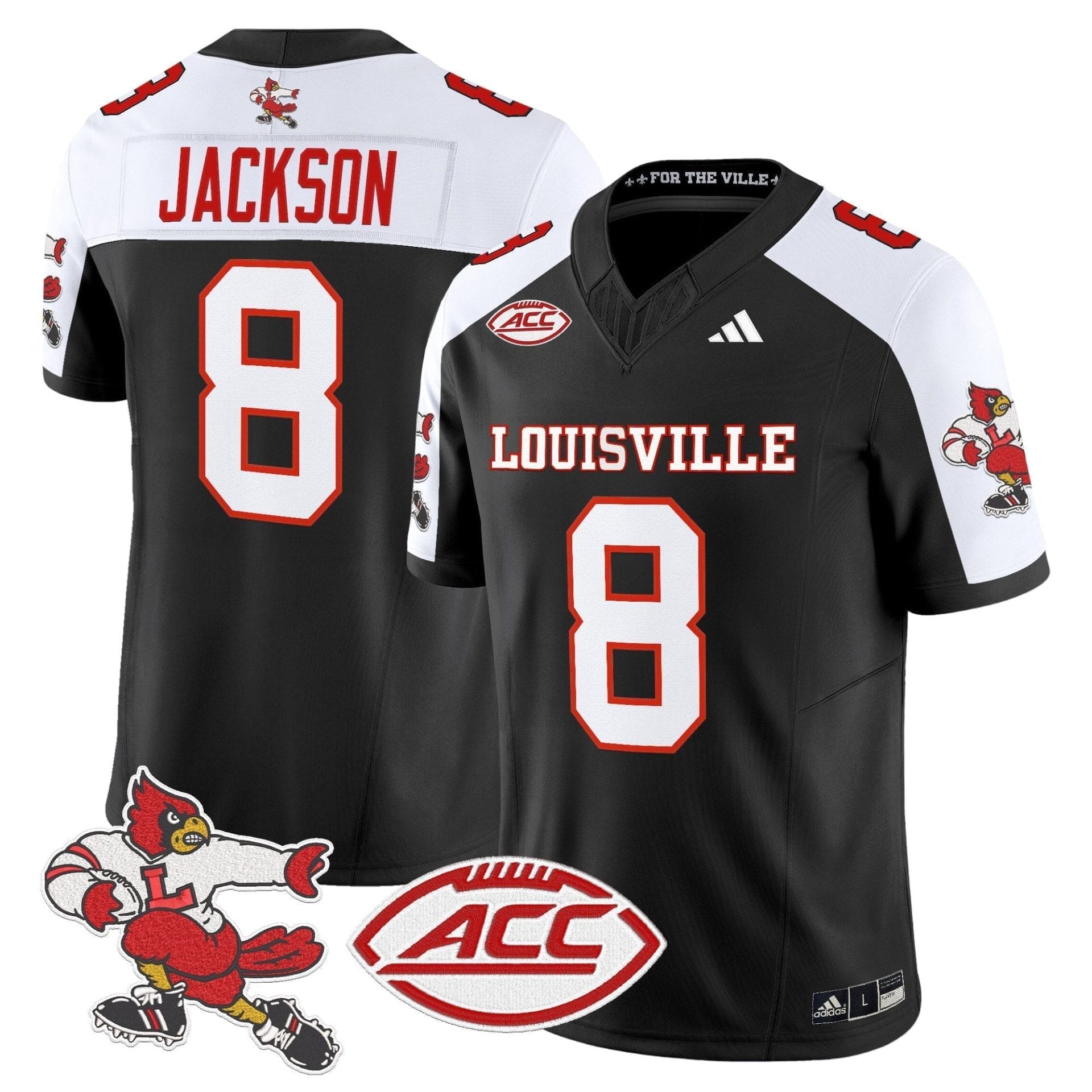 Louisville Cardinals '1980s Throwback' Vapor Limited Jersey - All Stitched 20 Louisville Cardinals '1980s Throwback' Vapor Limited Jersey - All Stitched - Image 20