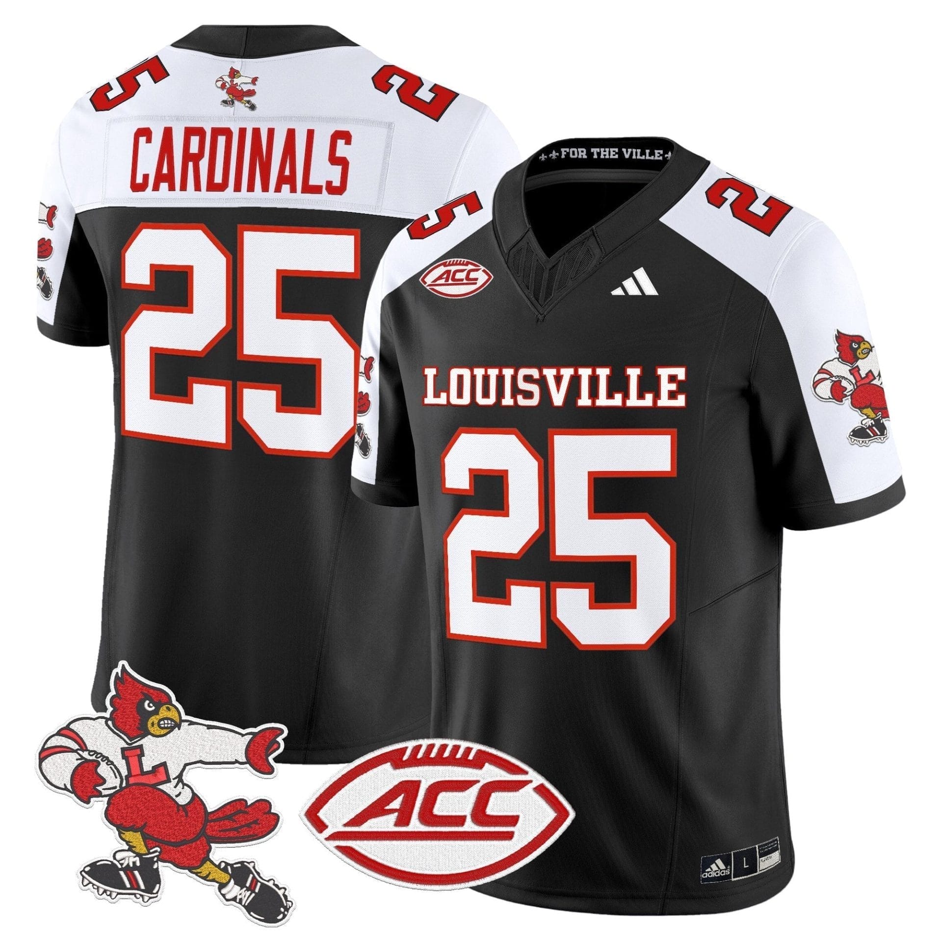 Louisville Cardinals '1980s Throwback' Vapor Limited Jersey - All Stitched 22 Louisville Cardinals '1980s Throwback' Vapor Limited Jersey - All Stitched - Image 22