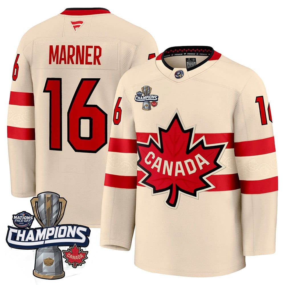 Men Canada 2025 4 Nations Face-Off Champions Jersey - All Stitched 21 Men Canada 2025 4 Nations Face-Off Champions Jersey - All Stitched - Image 21