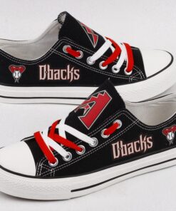 Arizona Diamondbacks Limited Print Low Top Canvas Shoes Sport Sneakers For Men Women Fans