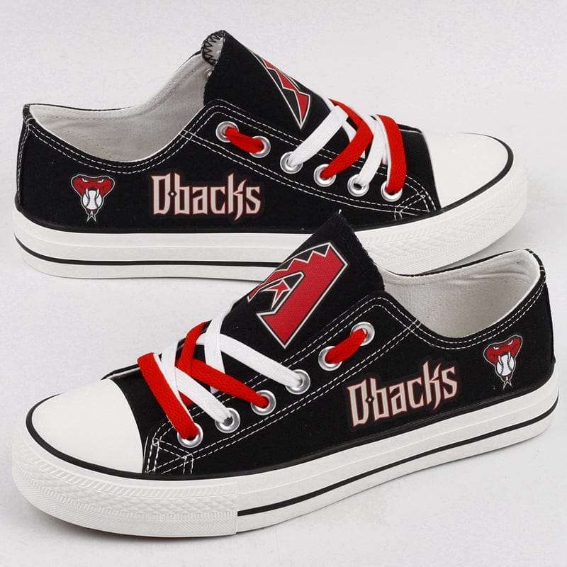 Arizona Diamondbacks Limited Print Low Top Canvas Shoes Sport Sneakers For Men Women Fans