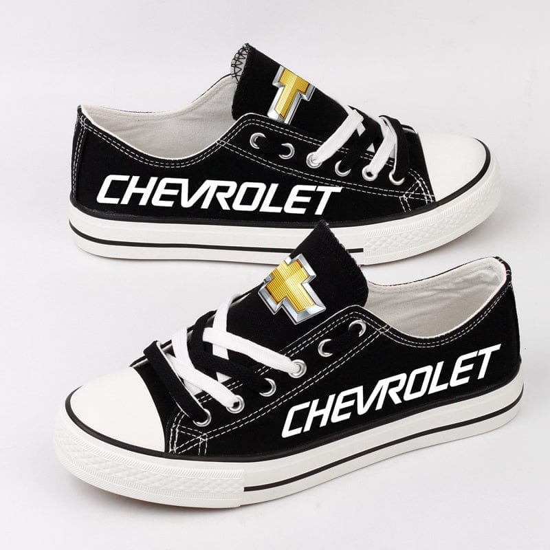 Chevrolet Canvas Sneakers Shoes For Men Women Fans