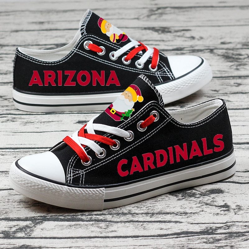 Arizona Cardinals Low Top Canvas Sport Sneakers Shoes For Men Women Fans - Image 3