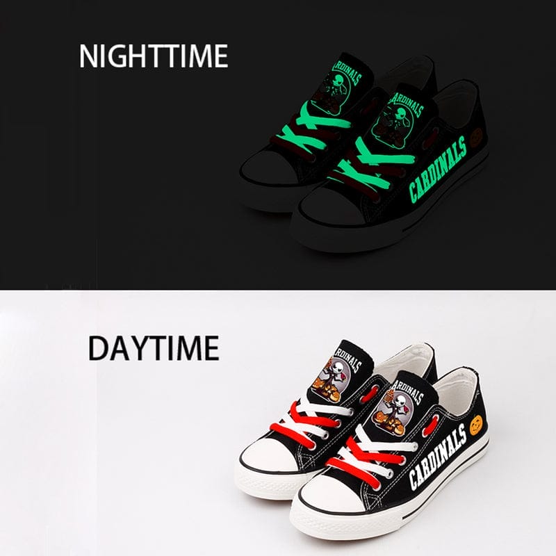 Arizona Cardinals Low Top Canvas Sport Sneakers Shoes For Men Women Fans