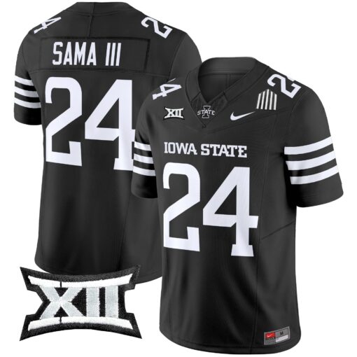 Men's Iowa State Cyclones 2025 Vapor Limited Jersey - All Stitched - Image 17