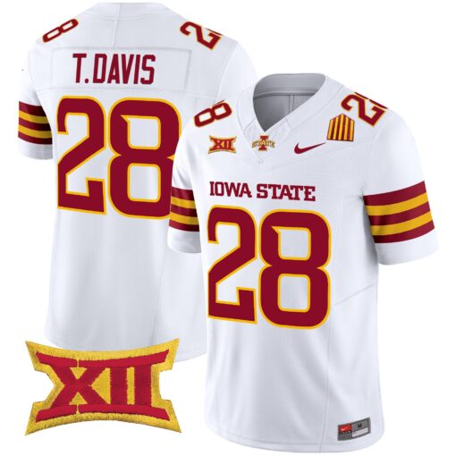 Men's Iowa State Cyclones 2025 Vapor Limited Jersey - All Stitched - Image 31