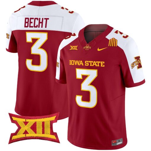 Men's Iowa State Cyclones 2025 Vapor Limited Jersey - All Stitched