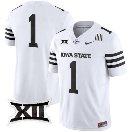 Men's Iowa State Cyclones 2025 Vapor Limited Jersey - All Stitched - Image 46
