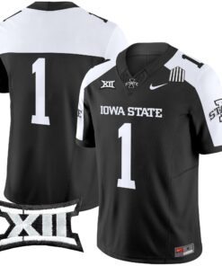 Alternative view of Men's Iowa State Cyclones 2025 Vapor Limited Jersey - All Stitched