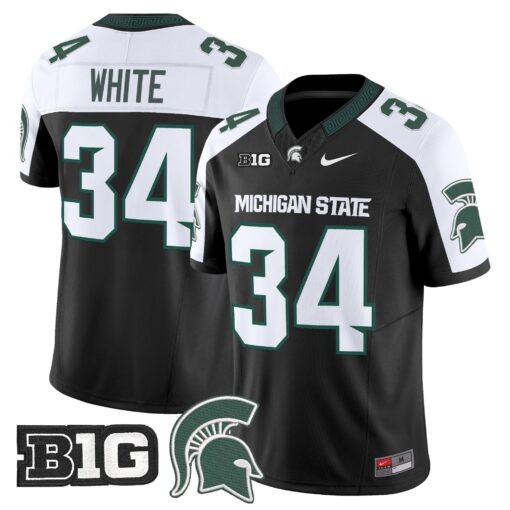 Men's Michigan State Spartans 2025 Vapor Limited Jersey - All Stitched - Image 38