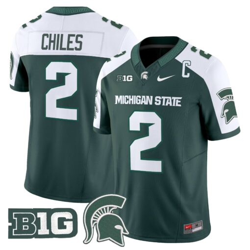 Men's Michigan State Spartans 2025 Vapor Limited Jersey - All Stitched
