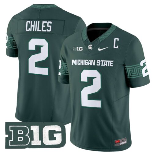 Men's Michigan State Spartans 2025 Vapor Limited Jersey - All Stitched - Image 40