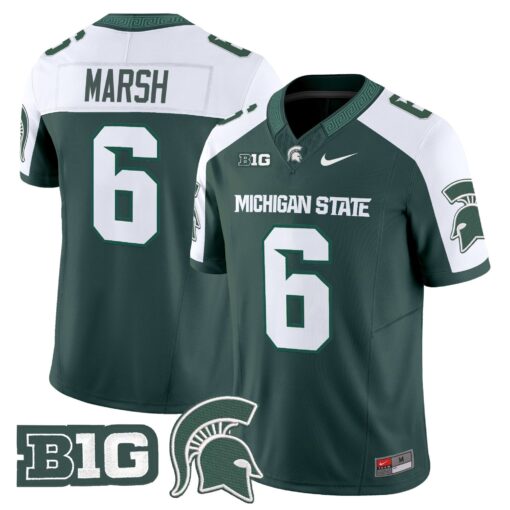 Men's Michigan State Spartans 2025 Vapor Limited Jersey - All Stitched - Image 28