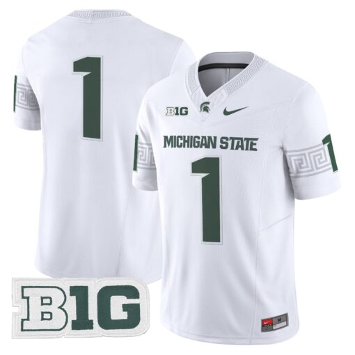 Men's Michigan State Spartans 2025 Vapor Limited Jersey - All Stitched - Image 19
