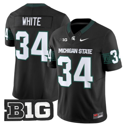 Men's Michigan State Spartans 2025 Vapor Limited Jersey - All Stitched - Image 27