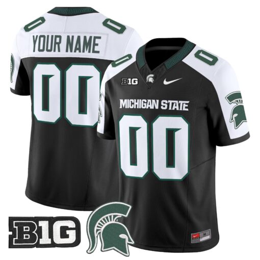 Michigan State Spartans 2025 Vapor Limited Custom Jersey - All Stitched - Image 2