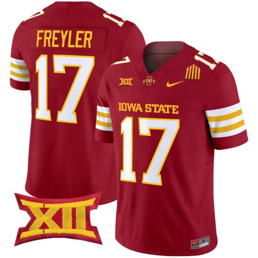 Men's Iowa State Cyclones 2025 Vapor Limited Jersey - All Stitched - Image 11
