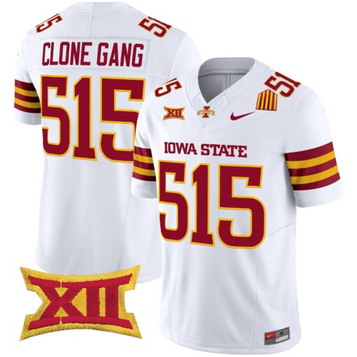 Men's Iowa State Cyclones 2025 Vapor Limited Jersey - All Stitched - Image 26