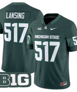 Alternative view of Men's Michigan State Spartans 2025 Vapor Limited Jersey - All Stitched