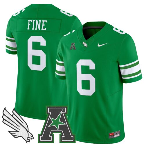 Men's North Texas Mean Green 2025 Vapor Limited Jersey - All Stitched - Image 18