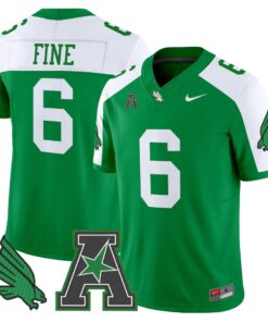 Alternative view of Men's North Texas Mean Green 2025 Vapor Limited Jersey - All Stitched