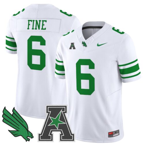 Men's North Texas Mean Green 2025 Vapor Limited Jersey - All Stitched - Image 26