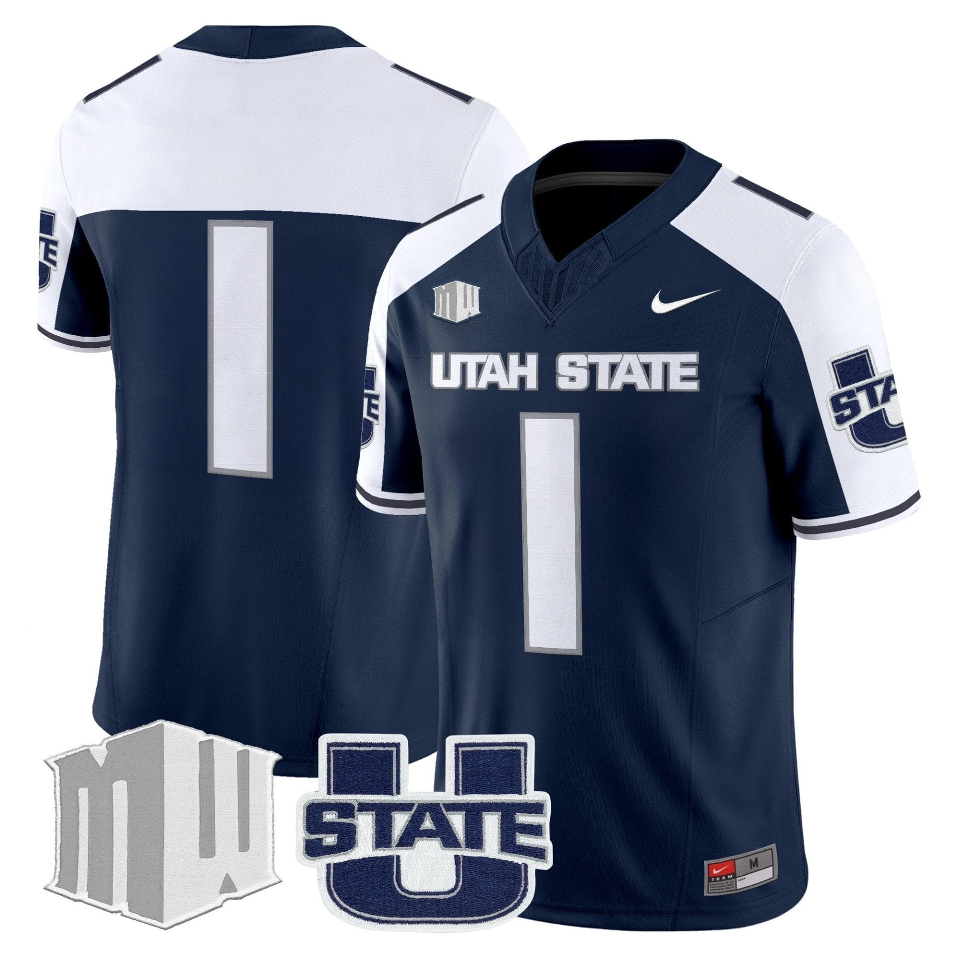 Men's Utah State Aggies 2025 Vapor Limited Jersey - All Stitched 24 Men's Utah State Aggies 2025 Vapor Limited Jersey - All Stitched - Image 24