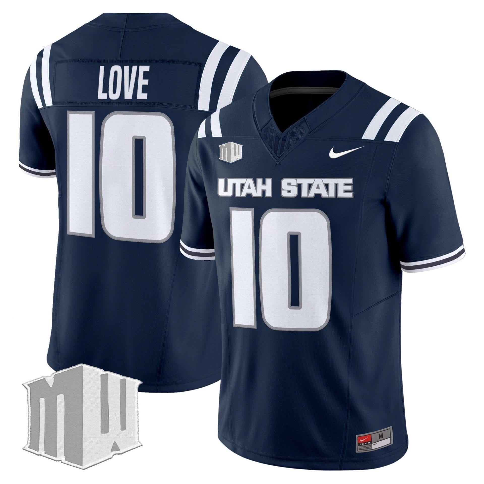 Men's Utah State Aggies 2025 Vapor Limited Jersey - All Stitched 5 Men's Utah State Aggies 2025 Vapor Limited Jersey - All Stitched - Image 5