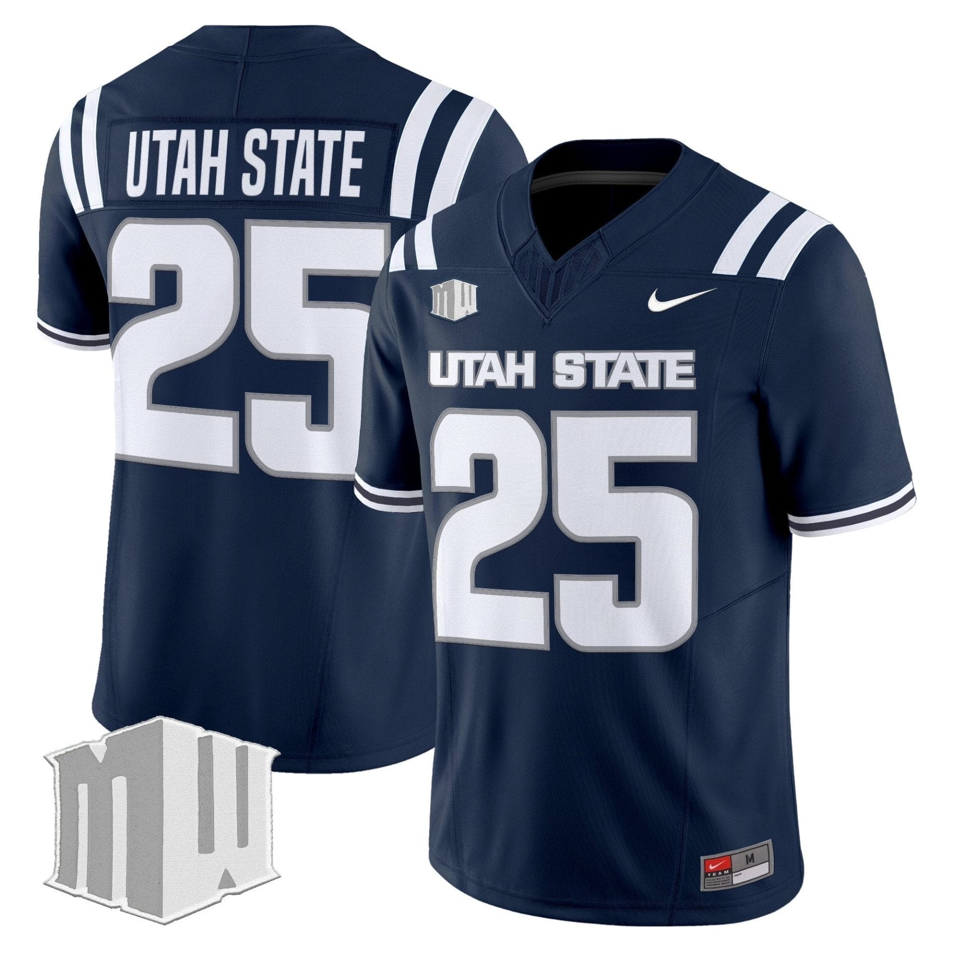 Men's Utah State Aggies 2025 Vapor Limited Jersey - All Stitched 7 Men's Utah State Aggies 2025 Vapor Limited Jersey - All Stitched - Image 7