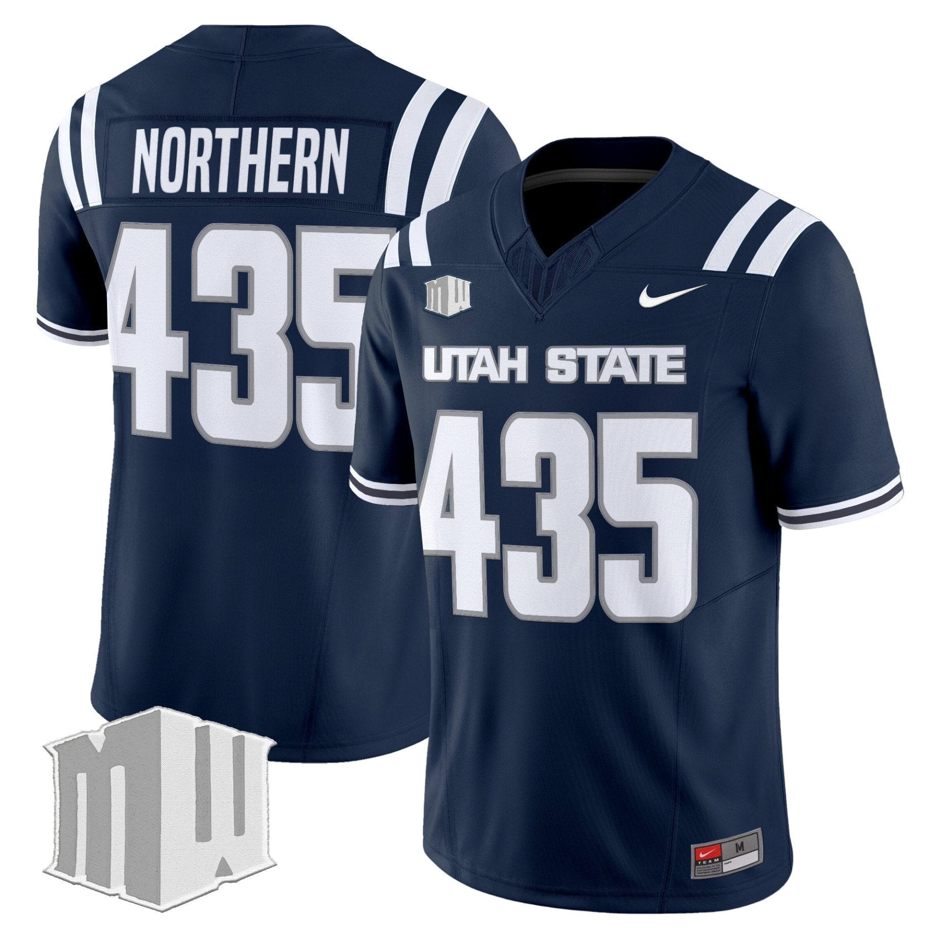 Men's Utah State Aggies 2025 Vapor Limited Jersey - All Stitched 19 Men's Utah State Aggies 2025 Vapor Limited Jersey - All Stitched - Image 19