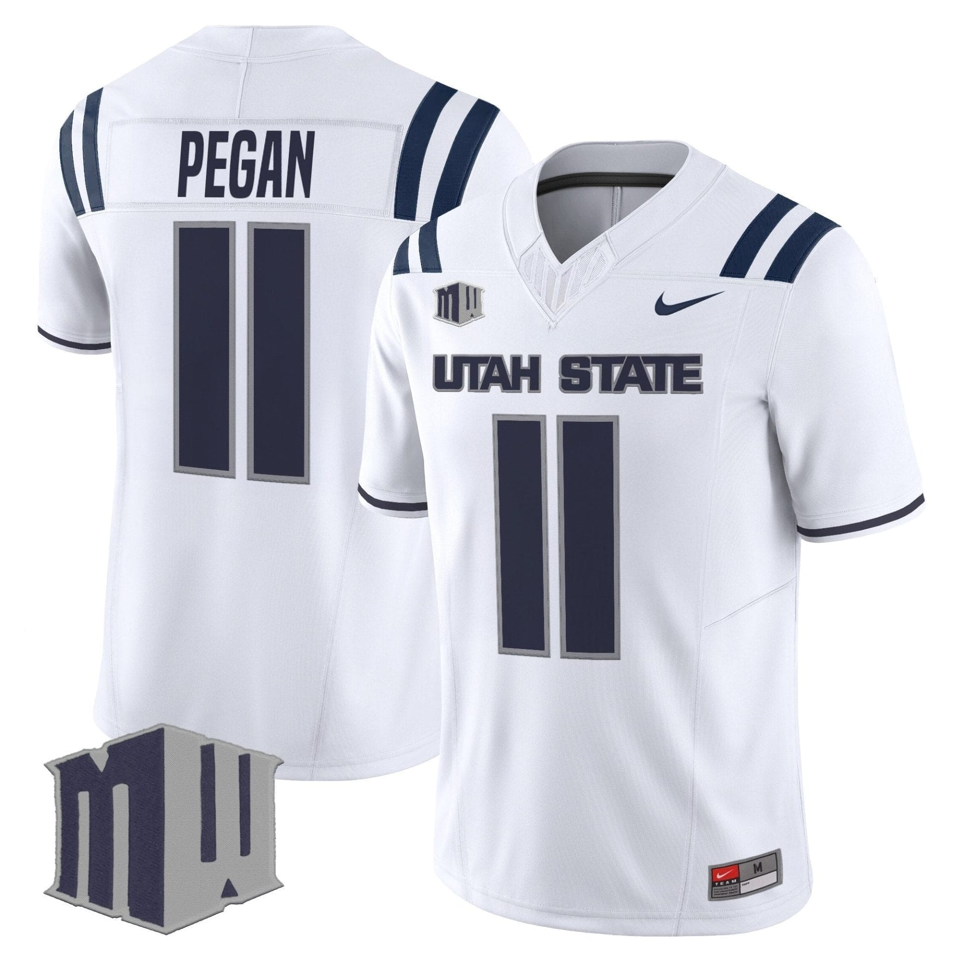 Men's Utah State Aggies 2025 Vapor Limited Jersey - All Stitched 11 Men's Utah State Aggies 2025 Vapor Limited Jersey - All Stitched - Image 11