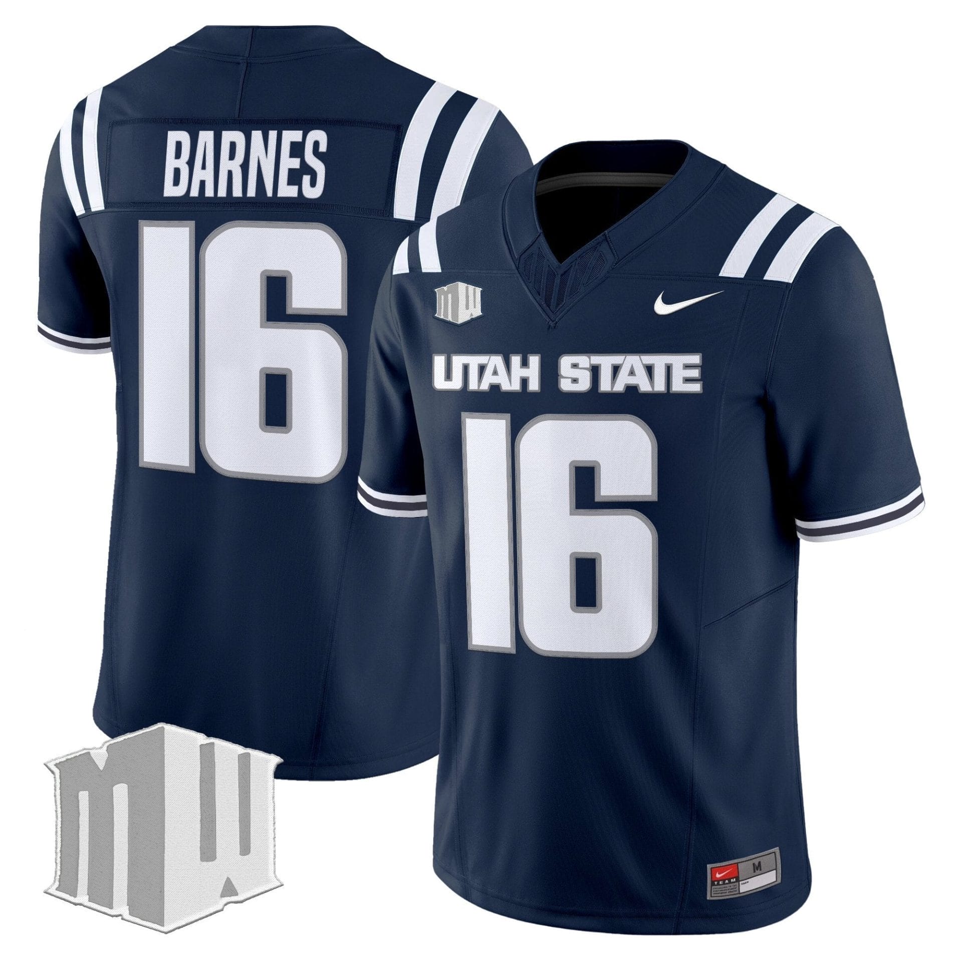 Men's Utah State Aggies 2025 Vapor Limited Jersey - All Stitched 1 Men's Utah State Aggies 2025 Vapor Limited Jersey - All Stitched