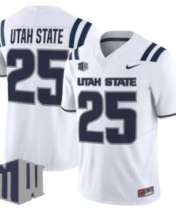 Men's Utah State Aggies 2025 Vapor Limited Jersey - All Stitched 38 175885876159212b9619 2