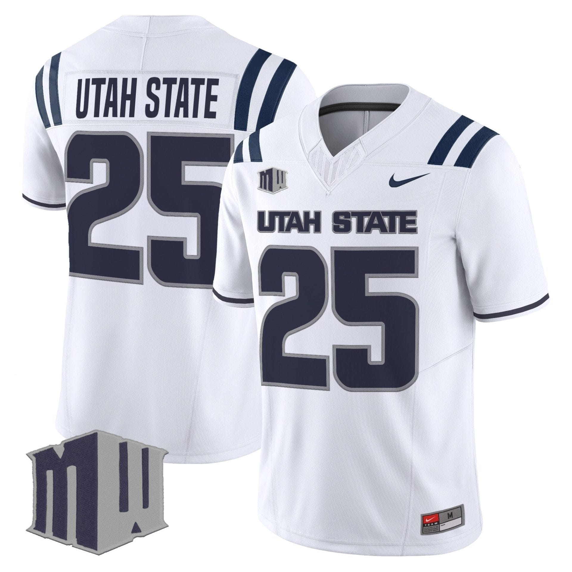 Men's Utah State Aggies 2025 Vapor Limited Jersey - All Stitched 15 Men's Utah State Aggies 2025 Vapor Limited Jersey - All Stitched - Image 15