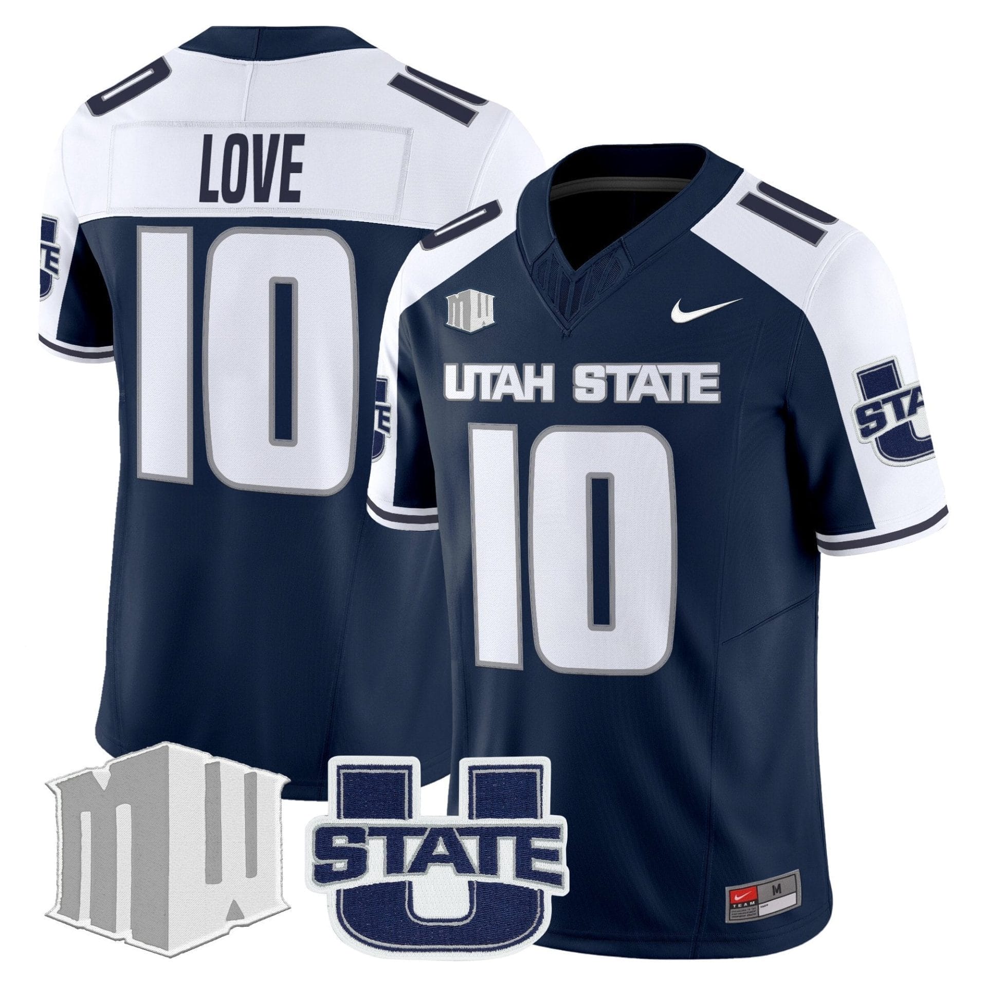 Men's Utah State Aggies 2025 Vapor Limited Jersey - All Stitched 21 Men's Utah State Aggies 2025 Vapor Limited Jersey - All Stitched - Image 21