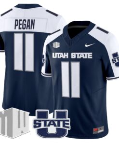 Men's Utah State Aggies 2025 Vapor Limited Jersey - All Stitched 43 1758858761e5bd44b108 2