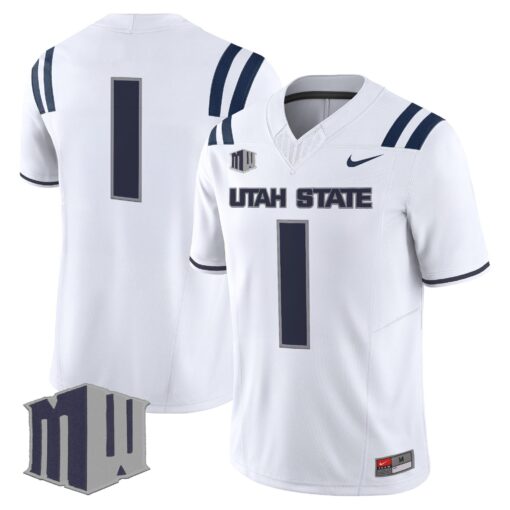 Men's Utah State Aggies 2025 Vapor Limited Jersey - All Stitched - Image 23