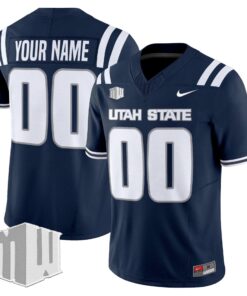 Utah State Aggies 2025 Vapor Limited Custom Jersey - All Stitched
