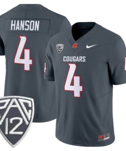 Alternative view of Washington State Cougars 2025 Vapor Limited Jersey V2 - All Stitched
