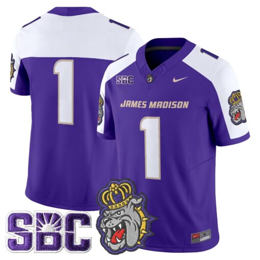James Madison Dukes 2025 Vapor Limited Jersey - All Stitched - Image 35